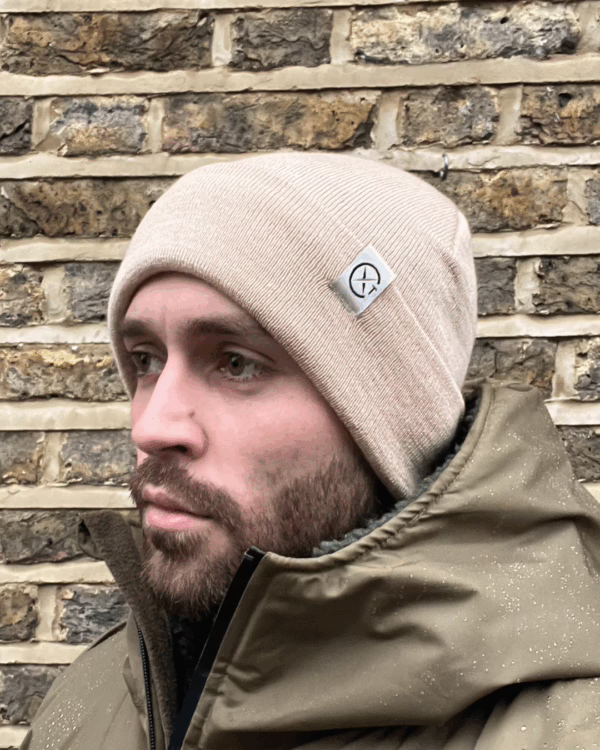 Xtreme Fleece-Lined Beanie in Dusty Beige