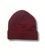 Xtreme Fleece-Lined Beanie in Rosewood Burgundy