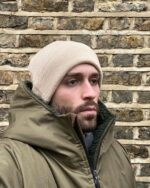 Xtreme Fleece-Lined Beanie in Dusty Beige